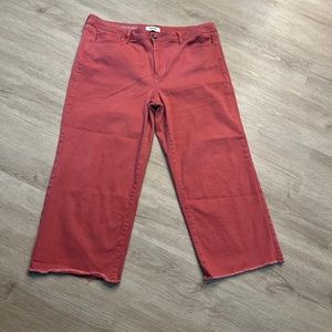 Sonoma wide leg crop pants - size 18